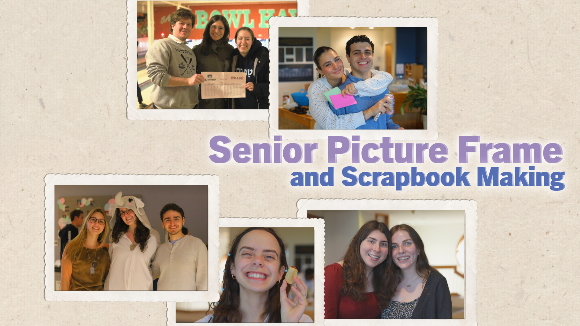 Senior Picture Frame and Scrapbook Making